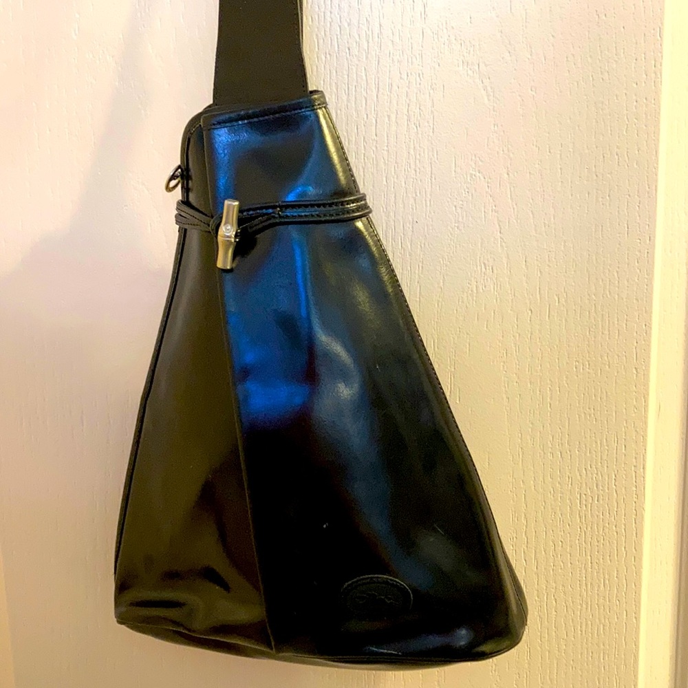 Authentic Longchamp Leather Crossbody